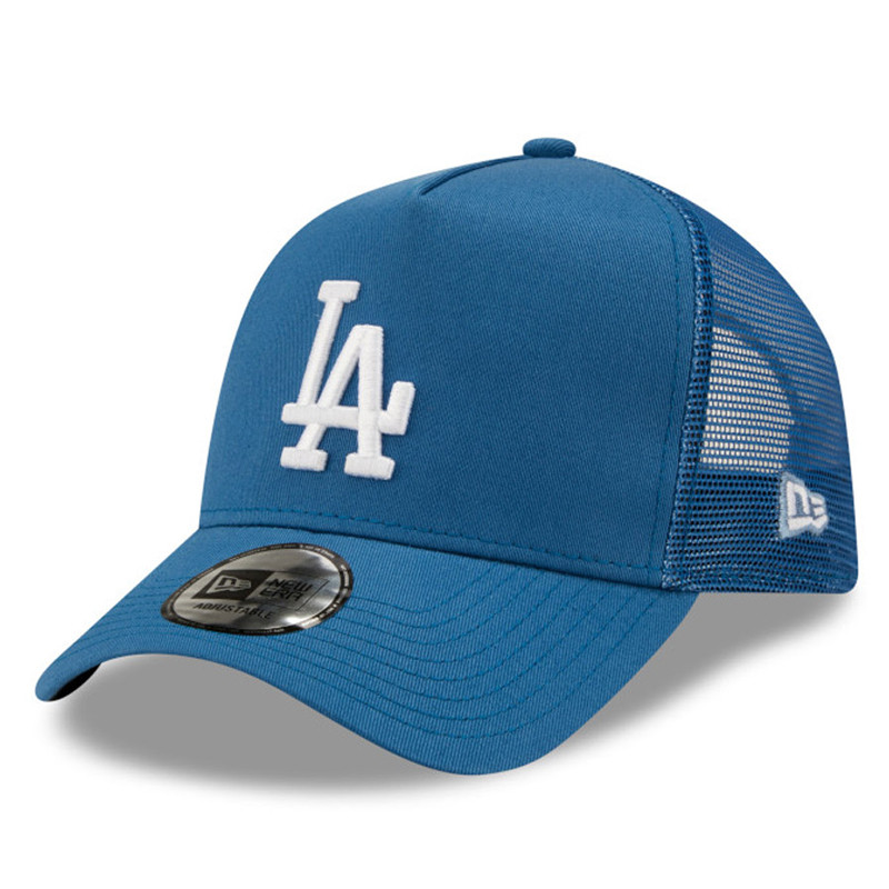 TOPI SNEAKERS NEW ERA LA Dodgers Tonal Mesh Blue A-Frame Trucker Cap